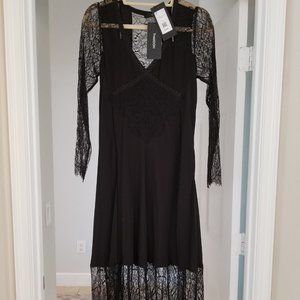 Black Long Silk Dress by THAKOON